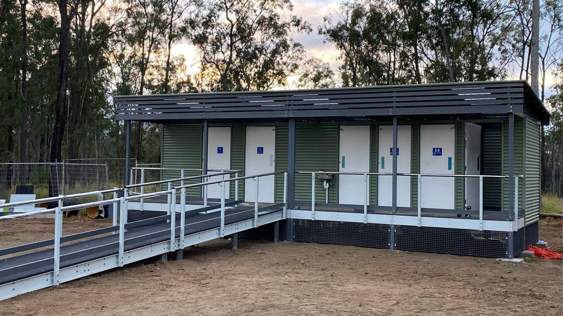 Prefabricated WC-Shower Buildings